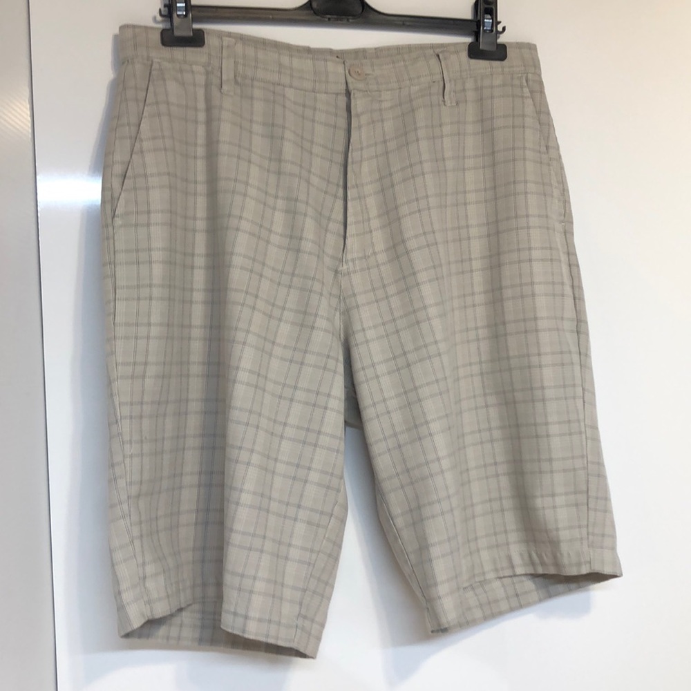 Gray plaid Shorts